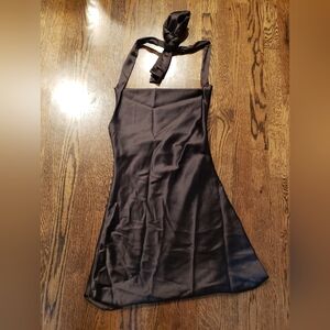 Canton Walker Women's XS NWT Black Halter Cocktail Dress